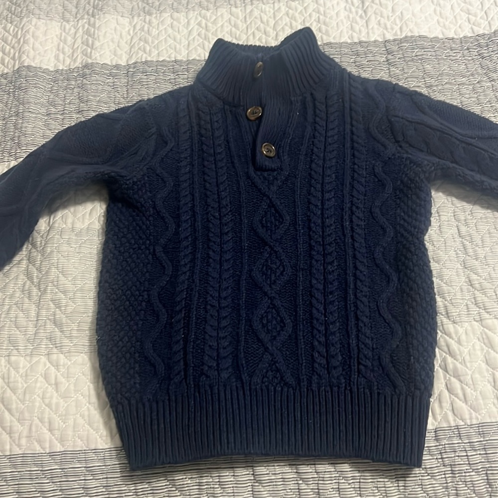 Blue sweater